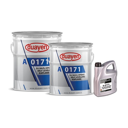 A-0171 Water Based Epoxy Medium Duty Self Leveling Coating