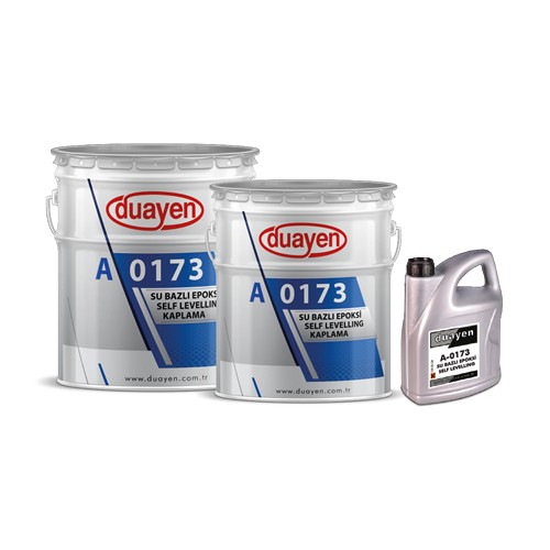 A-0173 Water Based Epoxy Medium and Heavy Duty Self Leveling Coating