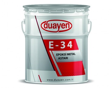 E-34 Shop Primer Epoksi Metal Astarı